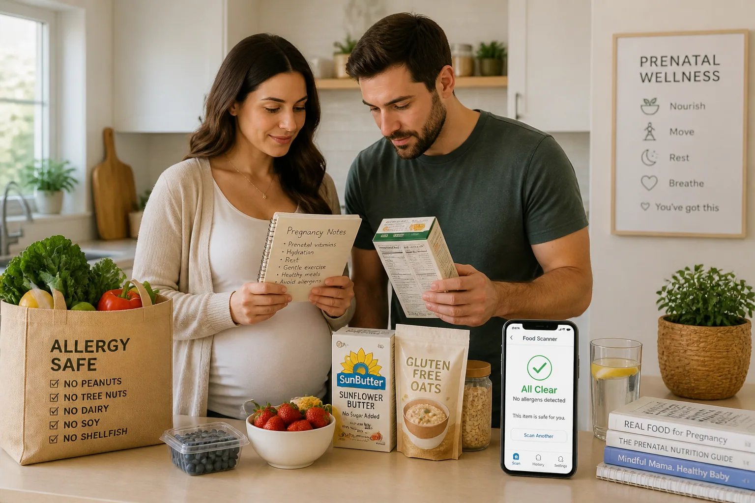 What to Know Before Pregnancy If You or Your Partner Has Food Allergies: Planning, Risks & Best Practices
